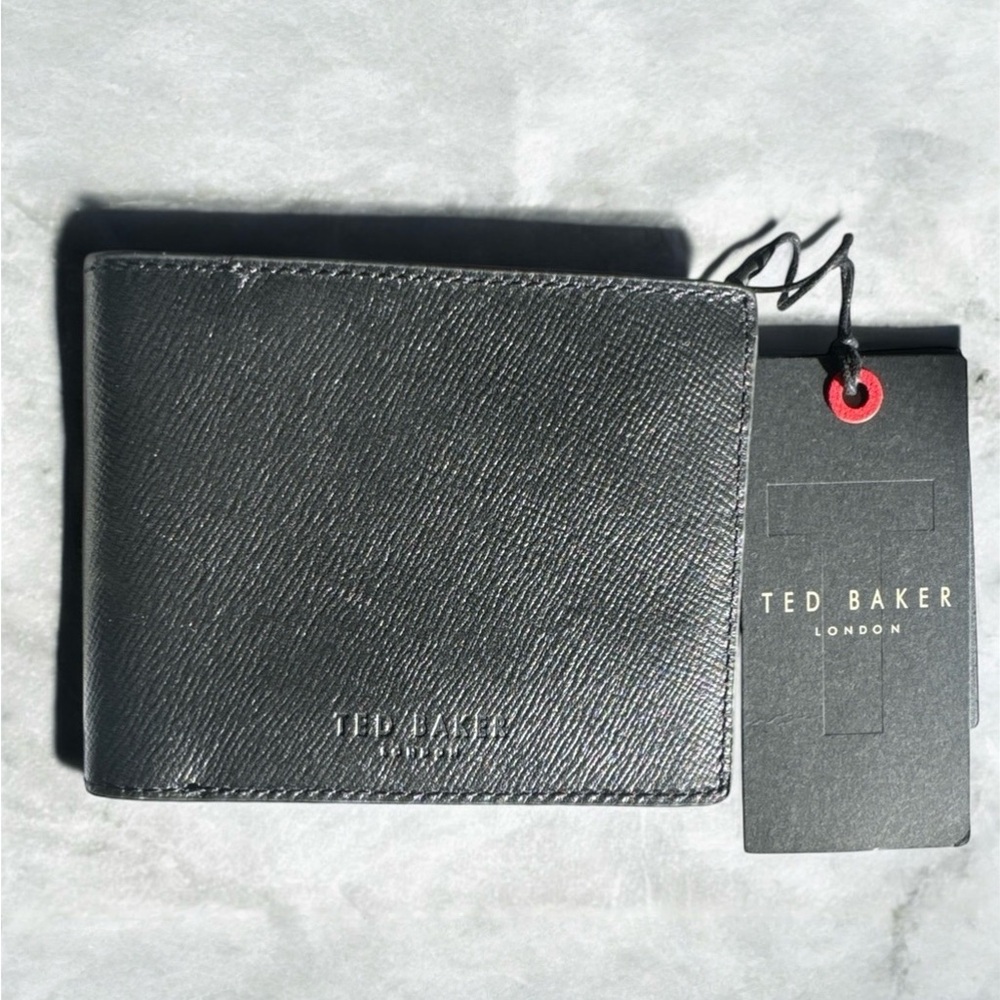 Ted Baker Black Leather Wallet